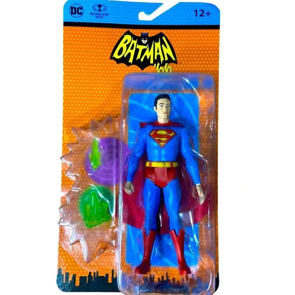 McFarlane - 2023 DC Comics -  Superman - Classic Batman ‘66 - 6” Figure BNIB - Picture 1 of 4